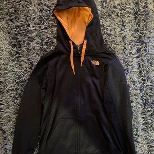 north face zip up
